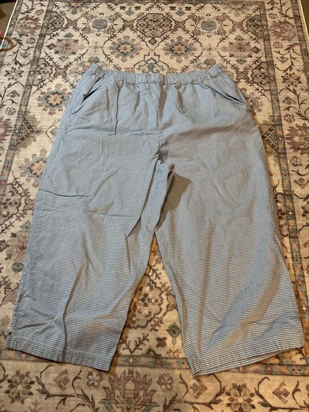 Vintage Wide leg capri pants size L
